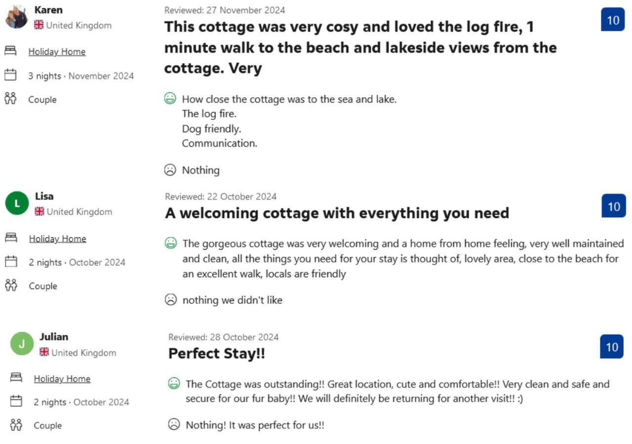 Romantic Lakeside Cottage By The Beach! With Super Cosy Log Burner! The Perfect Escape To Your Home From Home By The Sea! So Relaxing - You Won'T Want To Leave! Pet Friendly! Mablethorpe Εξωτερικό φωτογραφία
